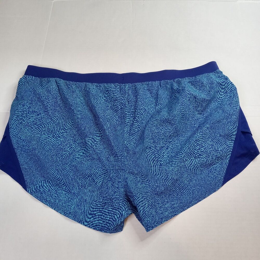 Under Armour Fly-By 2.0 Shorts Women's 3XL UA Purple Blue Reflective 1350198 468 - Picture 6 of 6